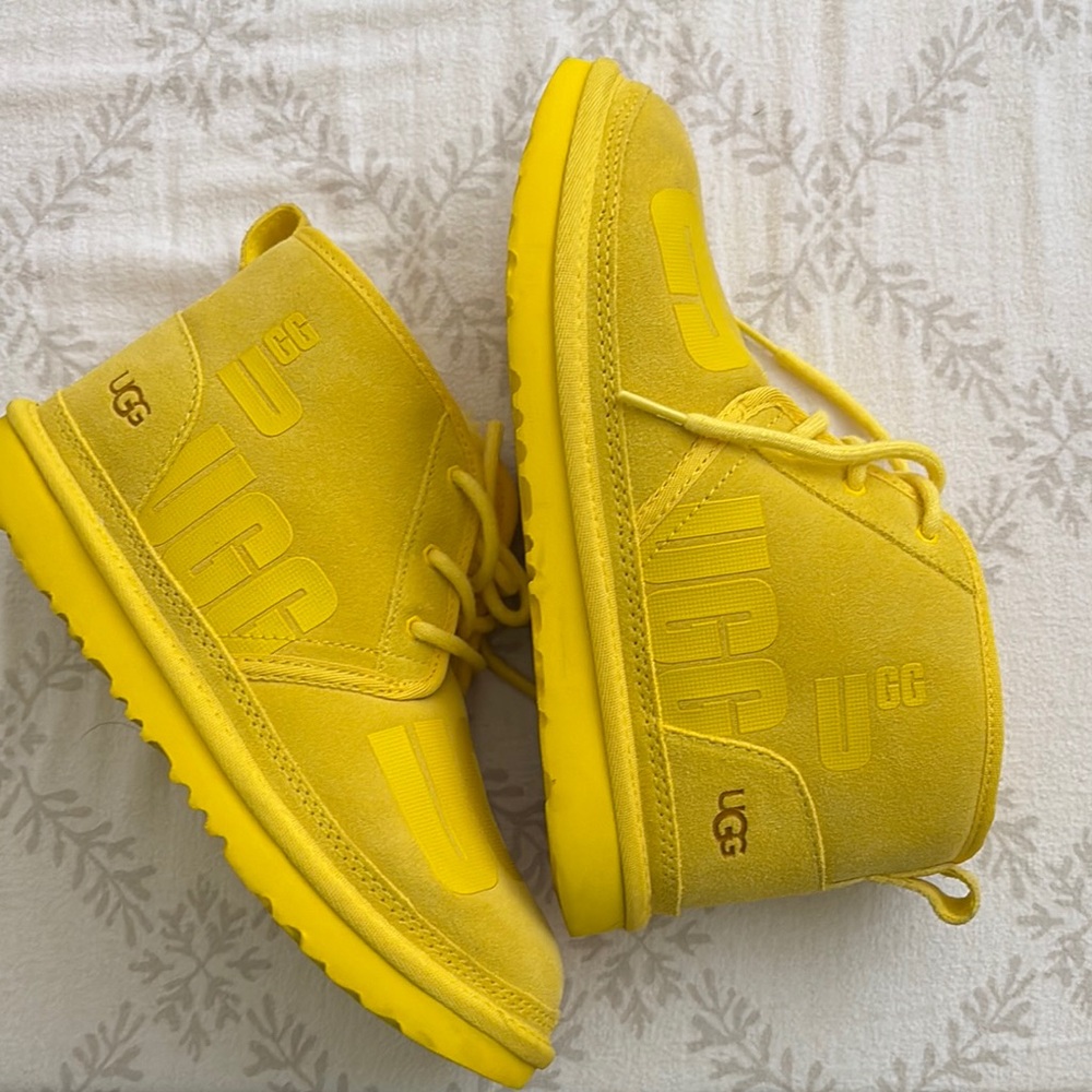UGG Kids Yellow Boots